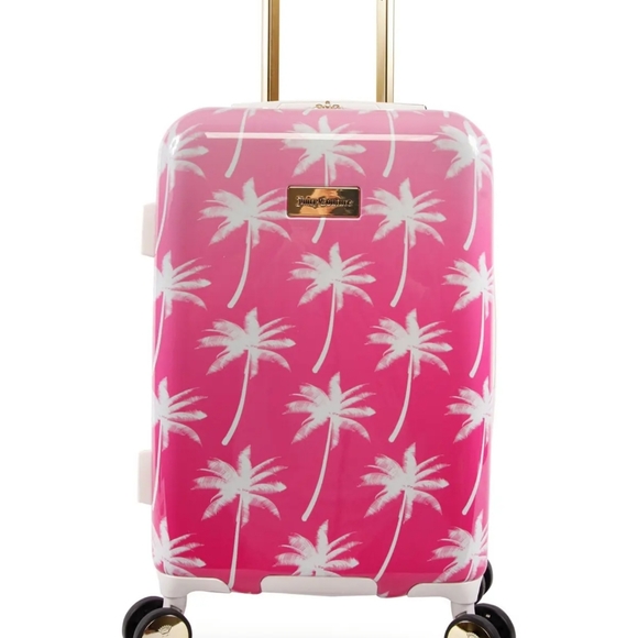 Juicy Couture Pink Hardshell Palm Trees 